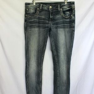 Grace In LA Denim Jeans Skinny 30
